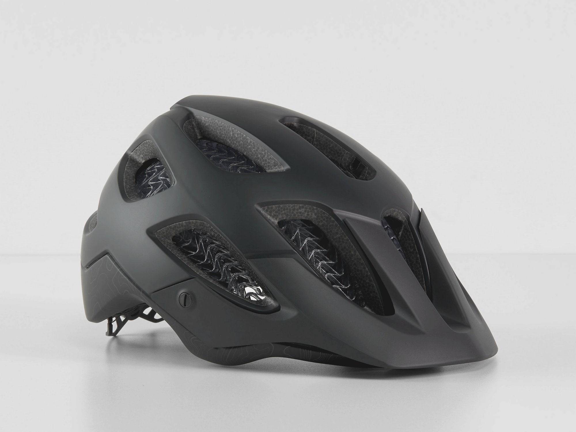 Bontrager Blaze WaveCel mountain bike helmet with Boa fit system and Blendr mount, lightweight cycling helmet with adjustable straps.
