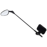 Zefal Z Eye helmet mirror with adjustable angles and universal velcro mount for bike safety and visibility.