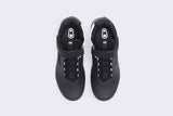 Crank Brothers Mallet Speedlace MTB shoes with Match Box outsole designed for trail riding, featuring black and gray color details.