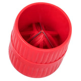 UNIOR internal-external reamer for burr-free tube finishing, tool for precise reaming in workshop applications.