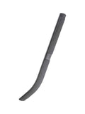 Black Trek Session 29 downtube armor protecting the bike frame, designed for durability and impact resistance.
