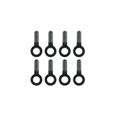 Set of 8 SKS replacement fixed stay end caps for fixed bridge mudguards, bicycle accessories to secure mudguard stays.