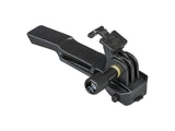 Bontrager Blendr helmet mount attached to Blaze WaveCel bike helmet for light and camera attachment.