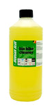 Morgan Blue Bio Bike Cleaner eco-friendly biodegradable spray shown in a workshop setting, used for cleaning bicycles.