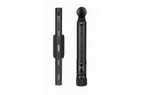 Topeak Torq Stick black adjustable 2-10 Nm torque wrench with bit storage for bicycle workshop use.