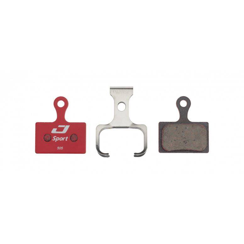 Jagwire Sport Semi-Metallic Disc Brake Pad - Shim Road & RideRever Red Sport Semi-Metallic Shimano | Swinnerton Cycles