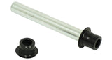 Bontrager Rhythm Pro rear hub axle kit for 142mm OLD spacing, bike component replacement part with metal axle and threading.
