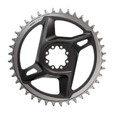 SRAM Apex 40T road chainring with X-Sync steel teeth, 12-speed direct mount, black finish, designed for high-performance cycling.