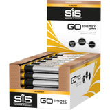 Science In Sport GO Mini Energy Bar vegan endurance carb boost, 30-pack, displayed in a row with colorful packaging.