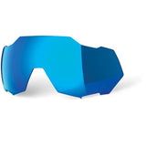 100% Speedtrap Replacement Lens - HiPER Blue Mirror | Swinnerton Cycles