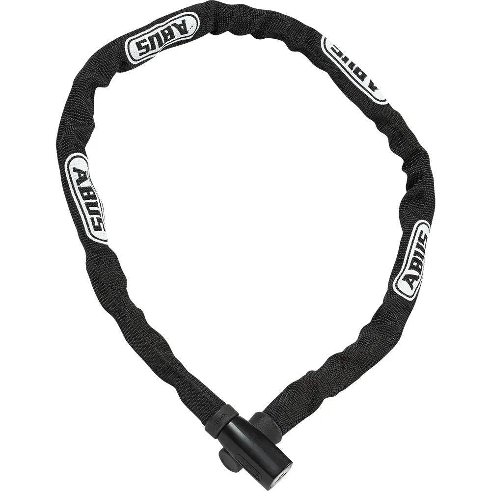 ABUS Steel-O-Chain 4804K/75 BK keyless bike lock with heavy-duty chain and lock mechanism, black steel accessory for bike security