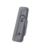 Trek 2022 Top Fuel 29 black storage door assembly and downtube cover component for mountain bike frame.