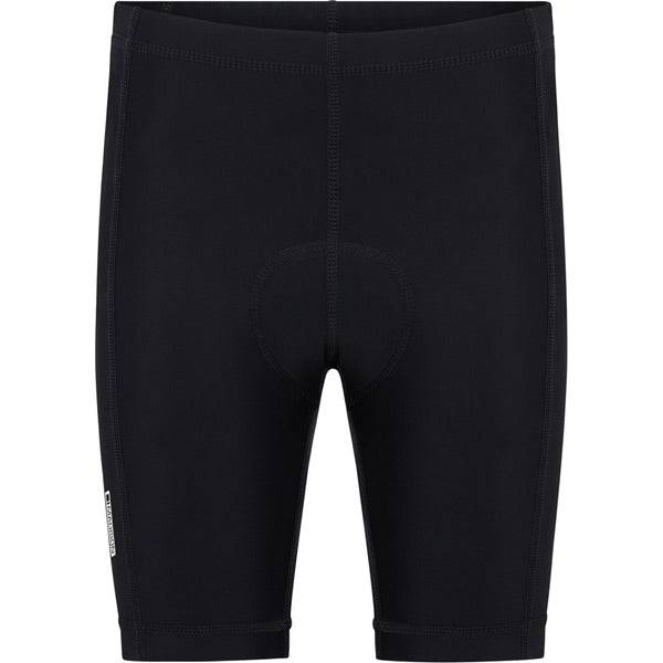 Madison Track Youth Cycling Shorts with chamois pad and reflective details, designed for comfort and visibility during rides.
