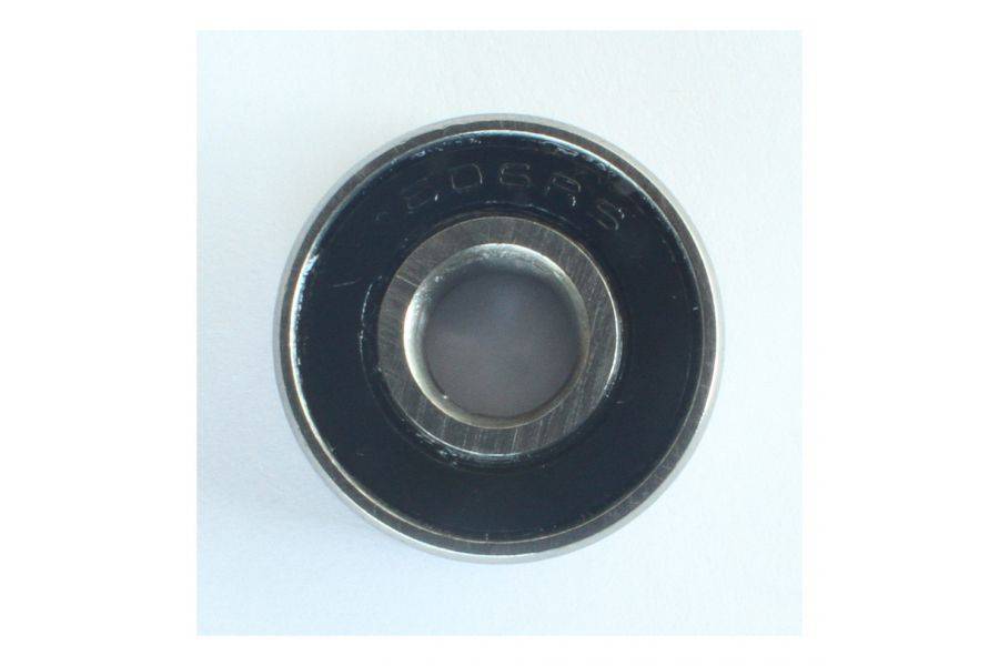 Enduro Bearings 606 2RS ABEC 3 sealed bearing for cycling components, measuring 6x17x6mm, with black and silver finish.
