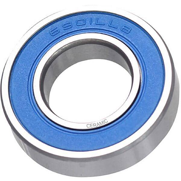 M Part ceramic bicycle bearing 6801 LLB with low friction seals, 12x21x5mm, for smooth cycling components.