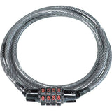 Kryptonite Keeper 512 combo cable lock for bikes, 5mm thick and 120cm long, with combination dial and sturdy cable design.