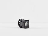 Trek Ion 200 RT front bike light in black, 200 lumens LED, quick mount, durable design, suitable for cycling safety.