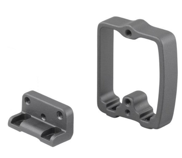 Trek-Diamant 2021 Rib Batt Mount Baseplate frame component showing upper and lower mounts for bicycle frame assembly.
