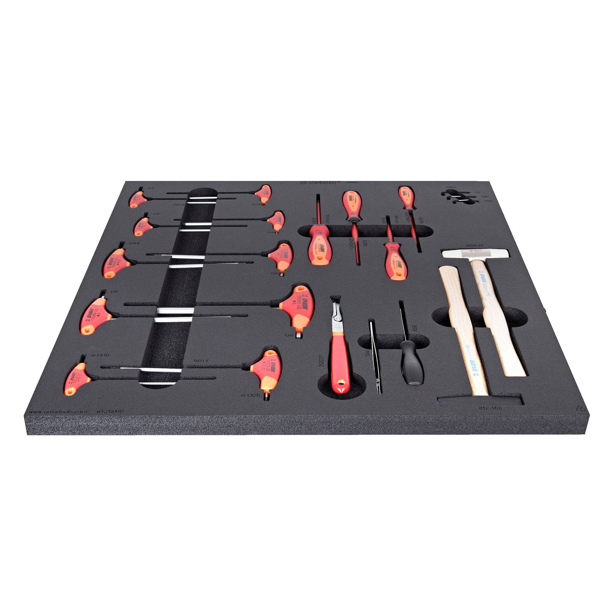 UNIOR Tool - Set Of Tools In Tray 1 For 2600D | Swinnerton Cycles
