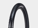 Bontrager XR2 Comp MTB tire tubeless-compatible fast-rolling trail bike tire on a mountain bike wheel