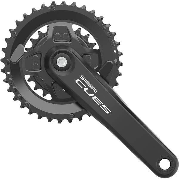 Shimano CUES FC-U4000 Boost MTB chainset with 170mm crank arms and 36/22T chainrings for 9/10/11-speed mountain biking.