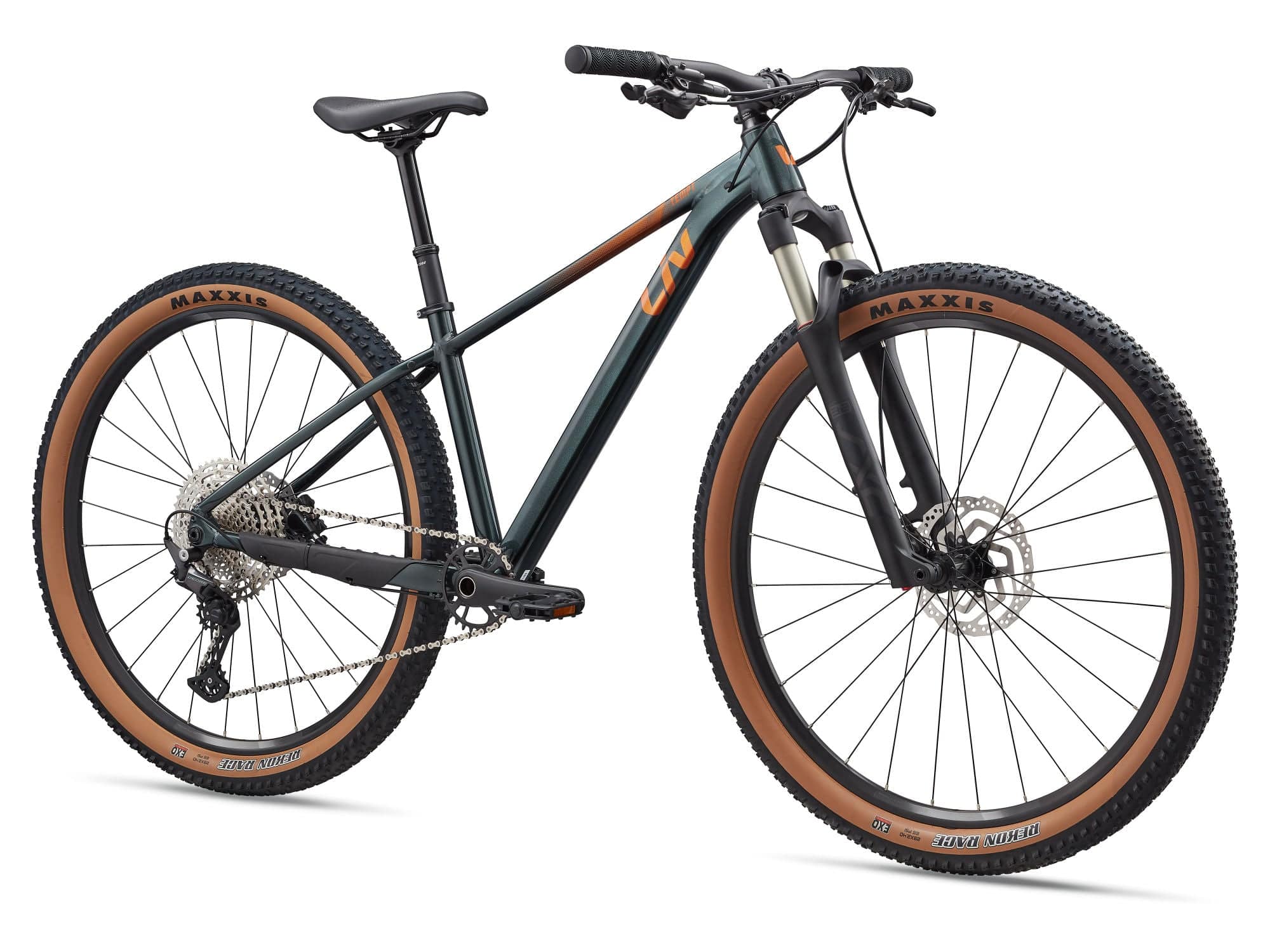 Liv Tempt 29 0 mountain bike with Shimano Deore M6100 drivetrain, 29-inch wheels, and a lightweight frame shown in the image.