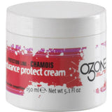 Elite Oils O3One Endurance Chamois Cream with Menthol in a 150ml tub, featuring cooling menthol for comfort during cycling.