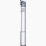 Truflo Air Switch Turbo CNC mini pump accessory with grey Presta valve for high volume and pressure inflation.