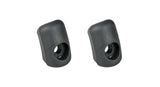 Black Trek 1120 front rack bumper guards, durable bike frame protection accessories for Trek bikes, shown attached to the bike frame
