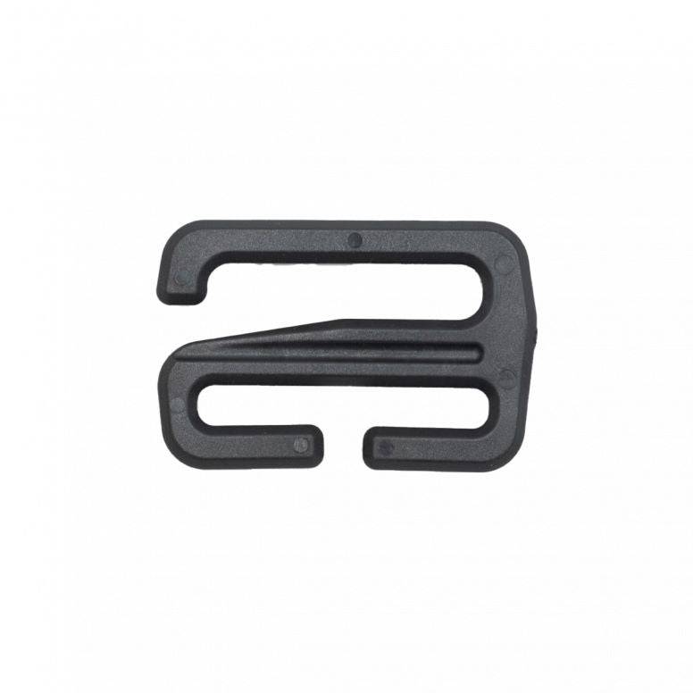 Black Kids Ride Shotgun MTB tow rope accessory with quick fit, shock-absorbing design for kids' riding safety.