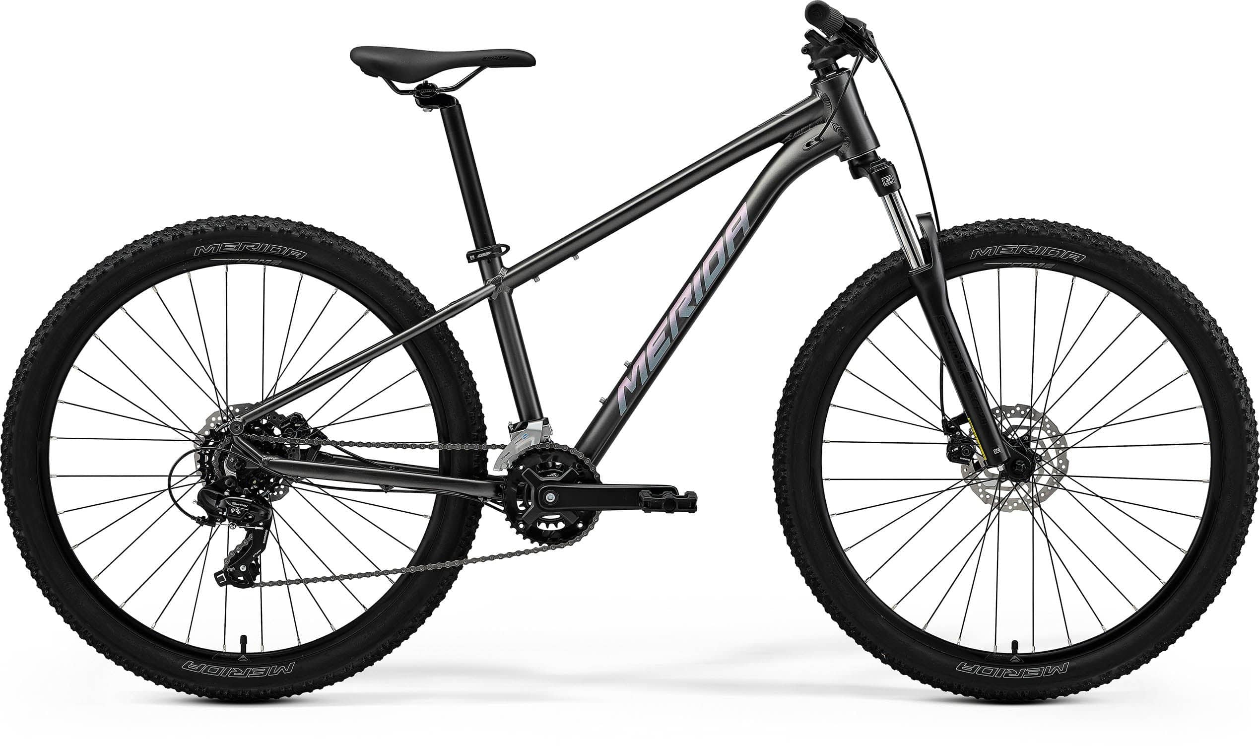 Merida Big Seven 15 MY26 aluminium hardtail mountain bike with modern geometry and front suspension for off-road riding.