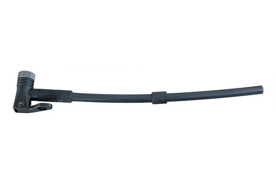 Topeak Head & Hose Morph Pump accessory for Turbo, Mountain, and Road Morph bike pumps, shown attached to pump components.