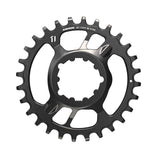 SRAM X-Sync 2 steel chainring for Eagle 12-speed, direct mount, 3mm offset boost bike component, shown on a bicycle crankset.