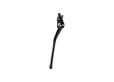 Trek Kids' Center Mount Kickstand with hardware for Trek bikes, showing the black metal kickstand attached to a child's bike frame.
