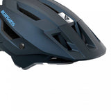Bluegrass Rogue Core helmet visor in blue, replacement sun shield for motorcycle or riding helmet, showing clear, tinted protective surface.