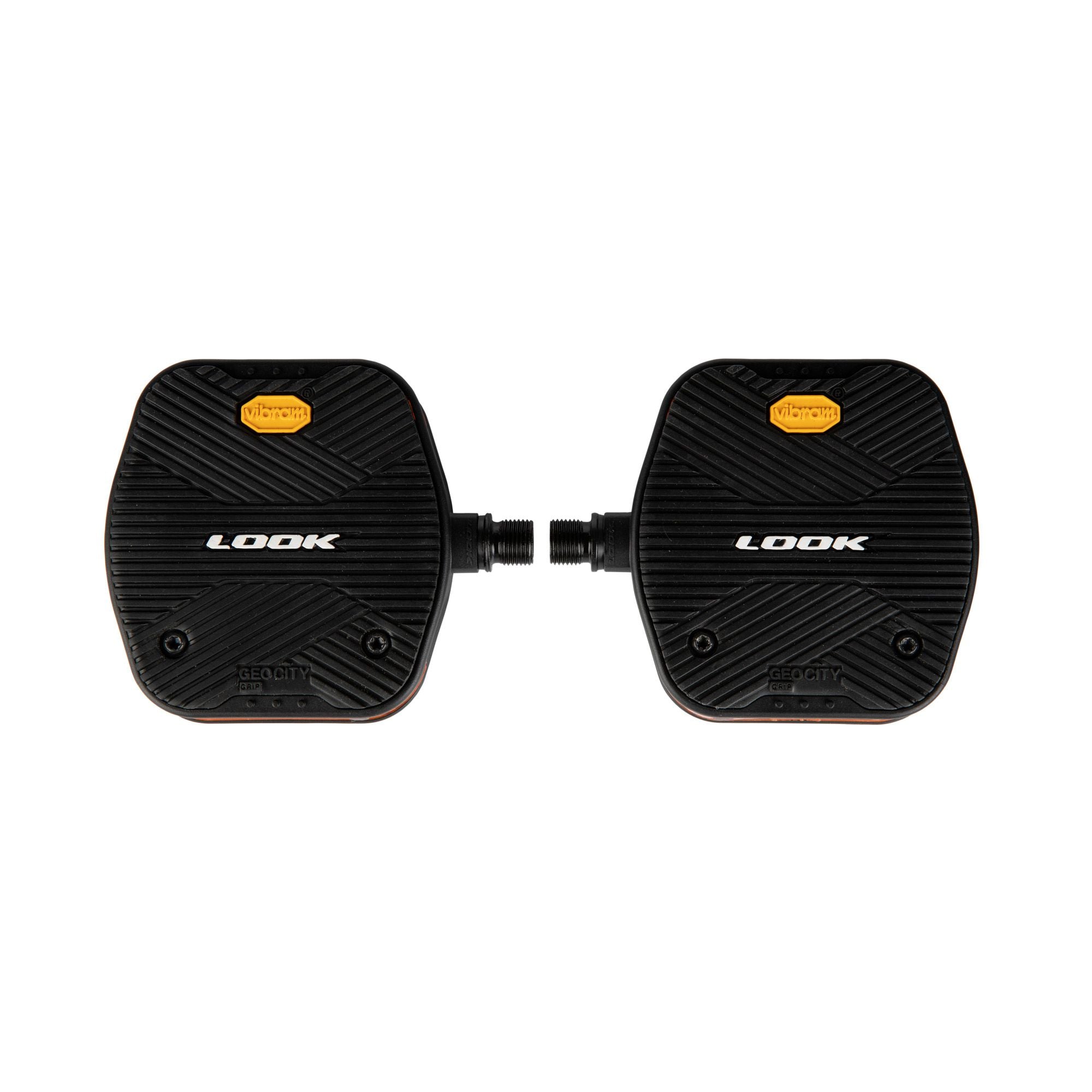 LOOK Geo City Grip Vision Flat Pedals: BLACK | Swinnerton Cycles