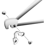 M Part gear hanger for bikes, durable replacement bike component shown in the image, compatible with various bike brands.