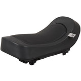 Urban Iki Junior Seat AVS+ child bike seat in Bincho Black, foldable, secure, weather-resistant for safe bike riding.