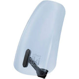 Urban Iki front seat windscreen with Suiboku grey tint, providing wind and glare protection for bike or stroller.