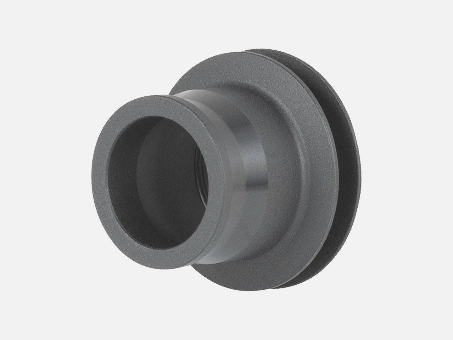 Bontrager Kovee RSL disc hub with 12mm axle end cap, 110mm old front or rear black mountain bike component