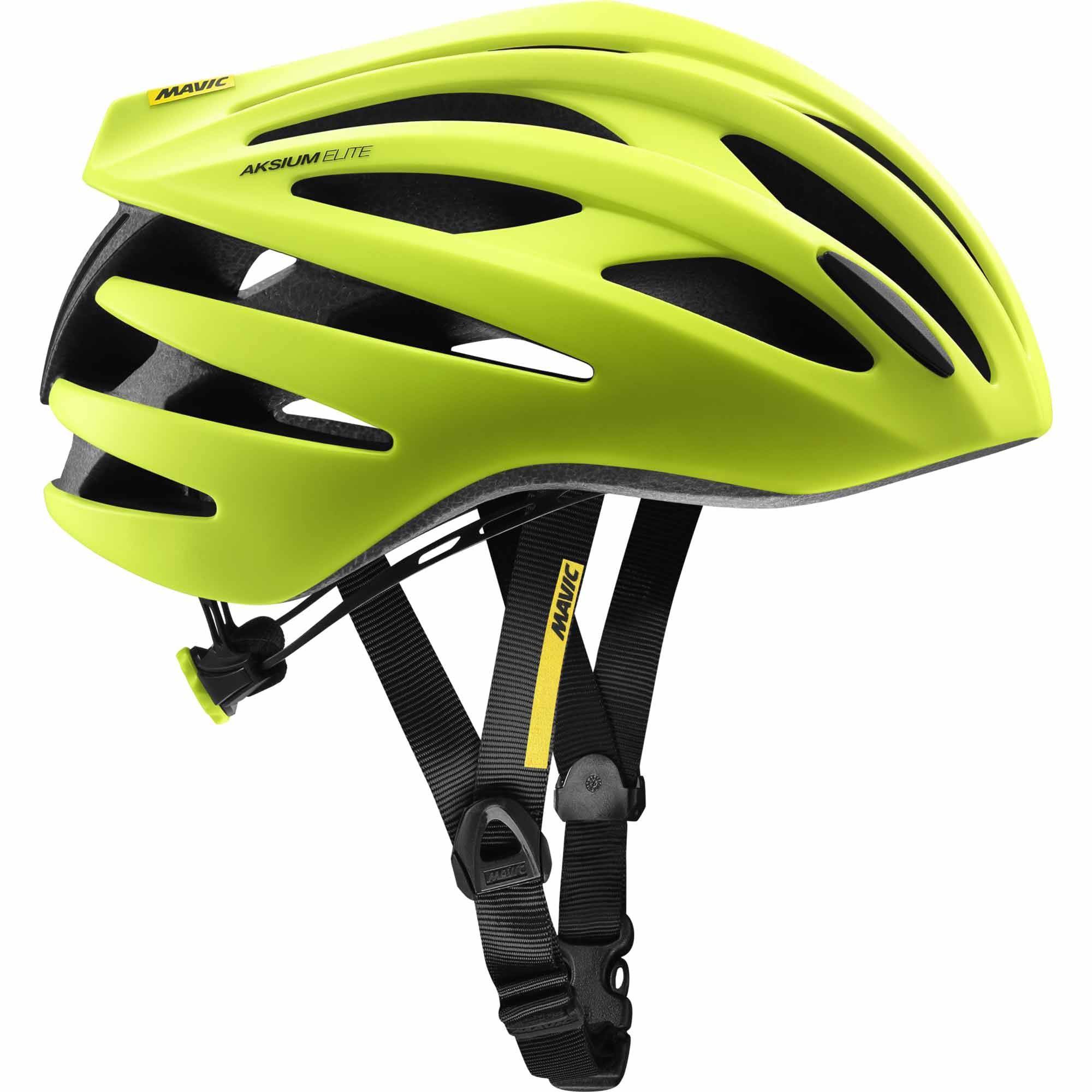 Mavic Aksium Elite Yellow Helmet | Swinnerton Cycles