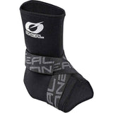 Oneal ankle stabilizer with adjustable compression straps providing support and stability for ankle injuries or sprains.