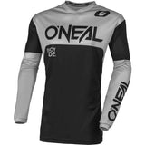 Youth Oneal ELEMENT Racewear Jersey V.23 with breathable fabric and elbow protection, designed for mountain biking.