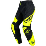 Oneal ELEMENT Racewear V24 pants for motorsports and mountain biking, featuring durable protective gear and athletic design.