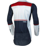 Oneal HARDWEAR Jersey FLOW V.23 MTB and motocross cycling jersey in black with bold logo and vibrant design details.