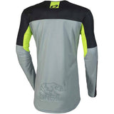 Oneal Mayhem Hexx V.23 slim fit MTB jersey in lightweight, fast-drying fabric, unisex cycling clothing with vibrant design.