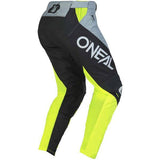 Oneal Mayhem HEXX V.23 MTB riding pants showing breathable, durable fabric and a secure fit for mountain biking.