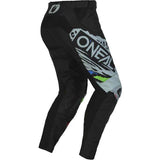 Youth riding pants from Oneal Mayhem Wild V.23 collection, featuring durable, adjustable MTB gear with reinforced fabric.
