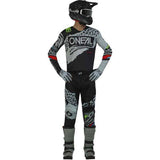 Youth riding pants by Oneal, Mayhem Wild V.23 MTB gear, durable, adjustable clothing for mountain biking, shown in the image