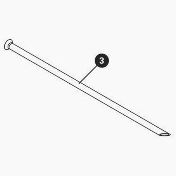 Park Tool 2933 Proboscis Tube for TSI-1 Tubeless Sealant Injector, workshop replacement part, shown with the tube and packaging.